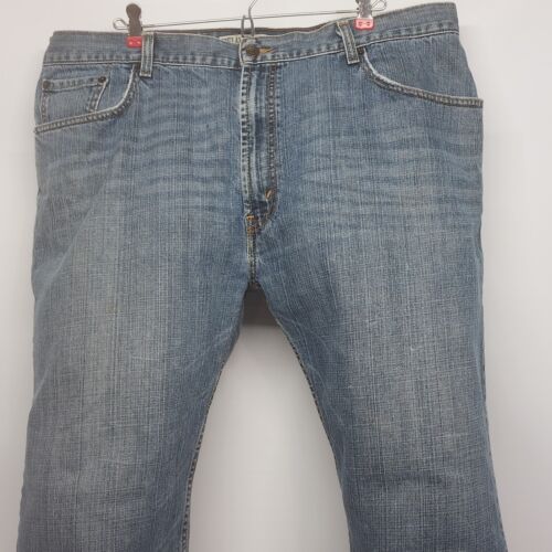 Levi's 559 Relaxed Straight 40x32 Blue Jeans Classic Denim Medium Blue Dungarees