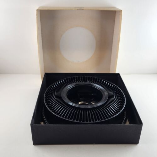 Kodak Carousel Rotary 80 Slide Tray For Slide Projectors Keystone Vintage in Box