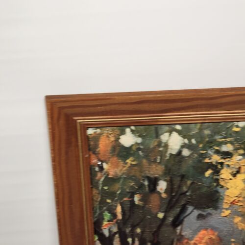 Donald Art Company NY Framed Landscape Lithograph House Print USA by Schumaker