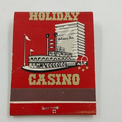 Holiday Casino On the Strip Las Vegas Nevada Vintage Souvenir Matchbook Vintage