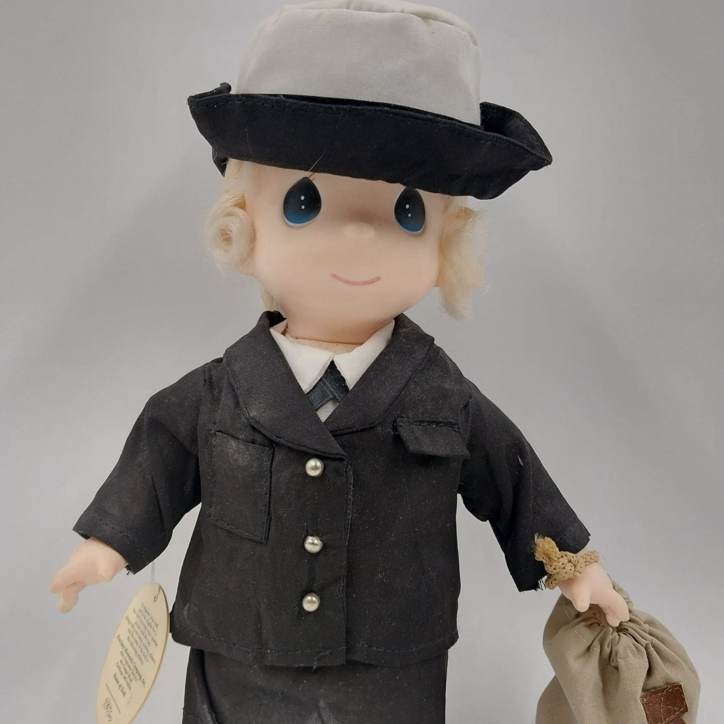 Precious Moments Air Force Military Navy Girl Vinyl Doll 1997