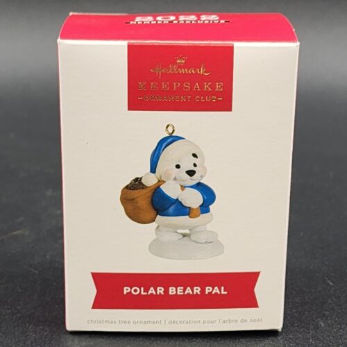 Hallmark Keepsake Christmas Ornament 2022 POLAR BEAR PAL Artist Tracy Larsen