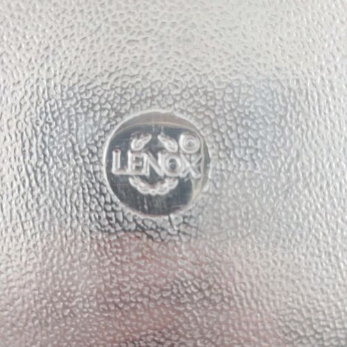 Lenox Butterfly Meadow Hollowware Metal Tray Heavy 13" x 13" Square Scalloped