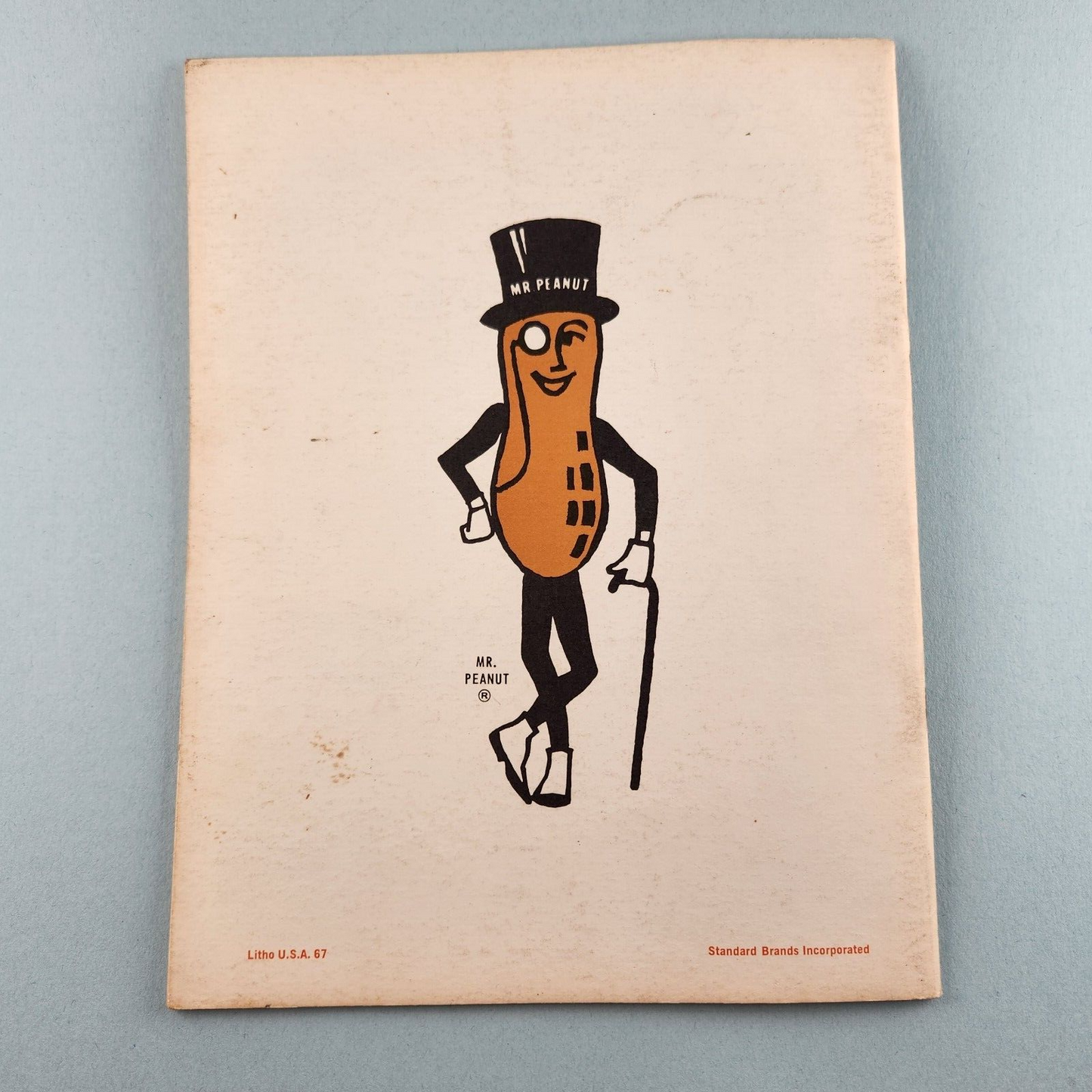 The Complete World Of Mr Peanut Vintage 1967 Recipe And Facts Booklet