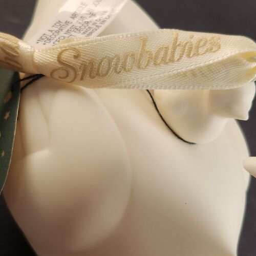Department 56 Snow Babies FROSTY FROLIC 2000 Bisque Porcelain Goose Ornament
