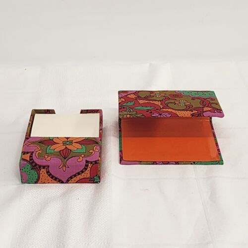 Mod Stylecraft Desk Pad Blotter Stationary Letter Holder Paper Note Address Book Kit