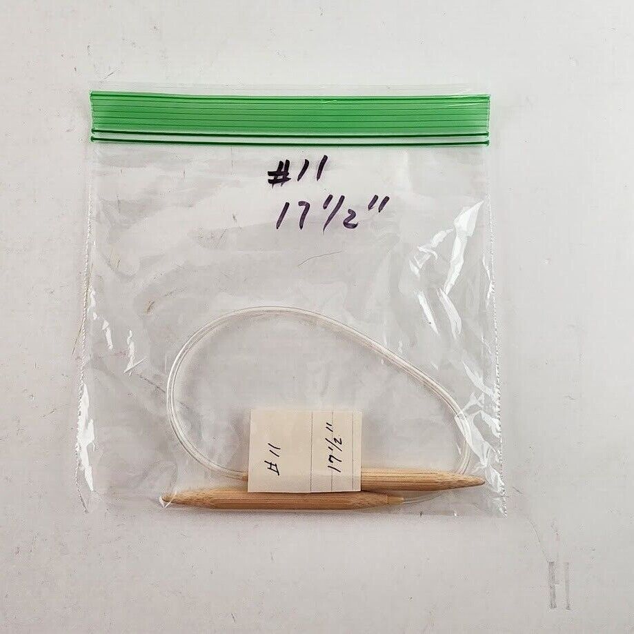 Circular Knitting Needle Bamboo Plastic Metal Size 8 - Size 15 Length 16" - 32"