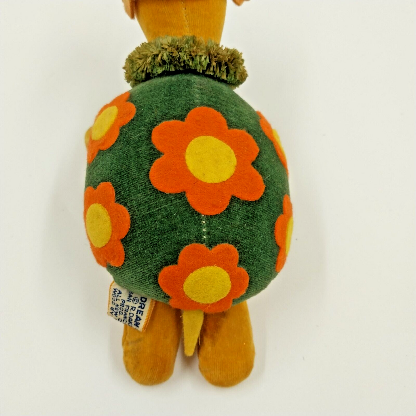 Dakin Dream Pets HONOLULU HARRY the Turtle 7" Long Mid Century 1960's Vintage