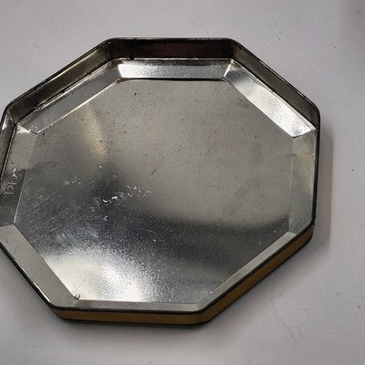 Royal Richmond Tea Metal Tin Storage Box Canister England Case Manufacture 1980s