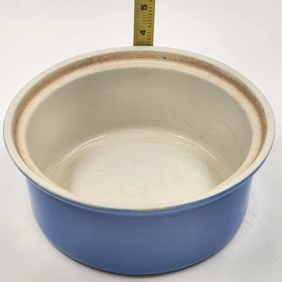 Hall Light Blue Ceramic Casserole Dish No Lid Kitchenware High Quality 8"x4" USA