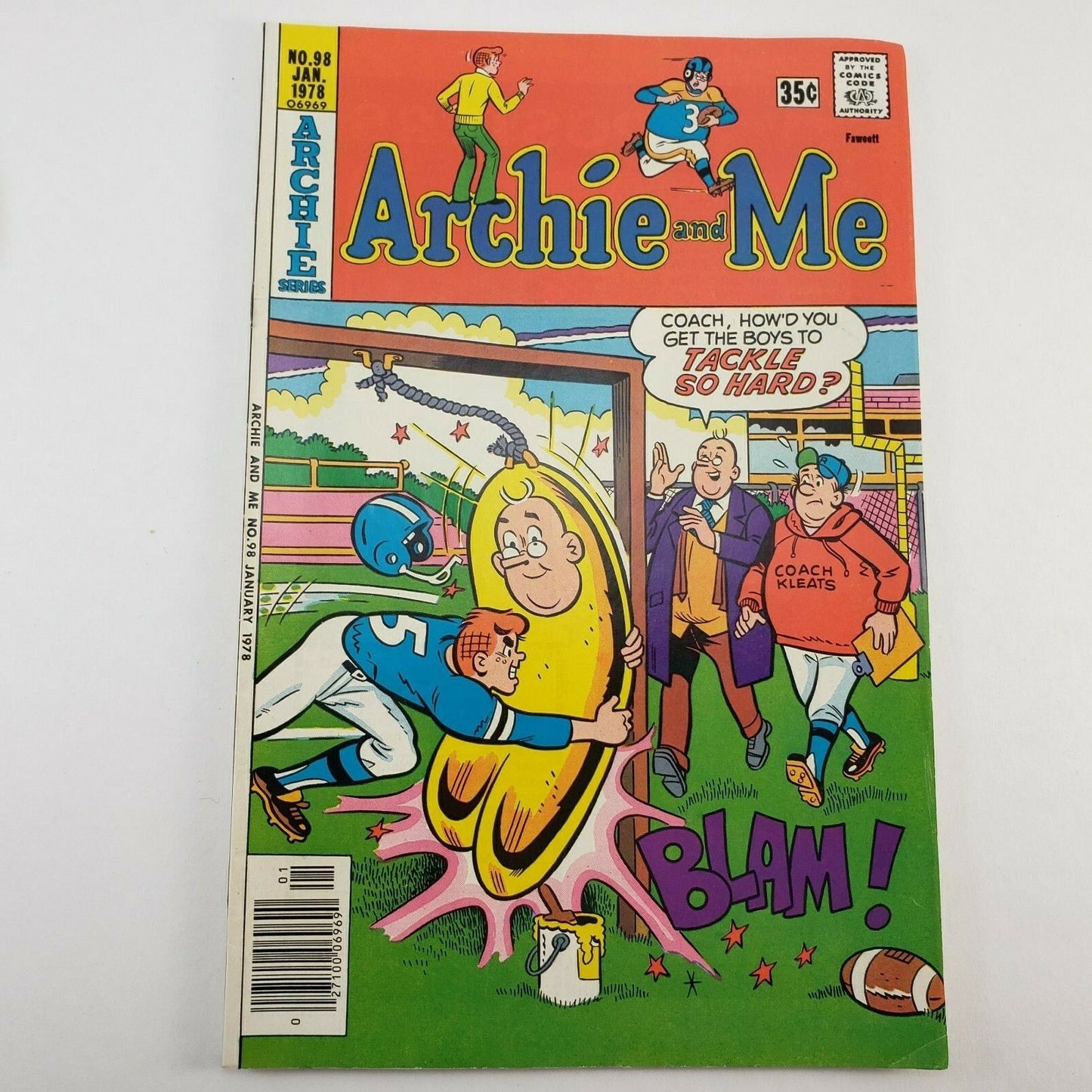 7 Archie and Me Comic Books of the Archie Series Aug 74 & Oct 77 to Sept 78 VG+
