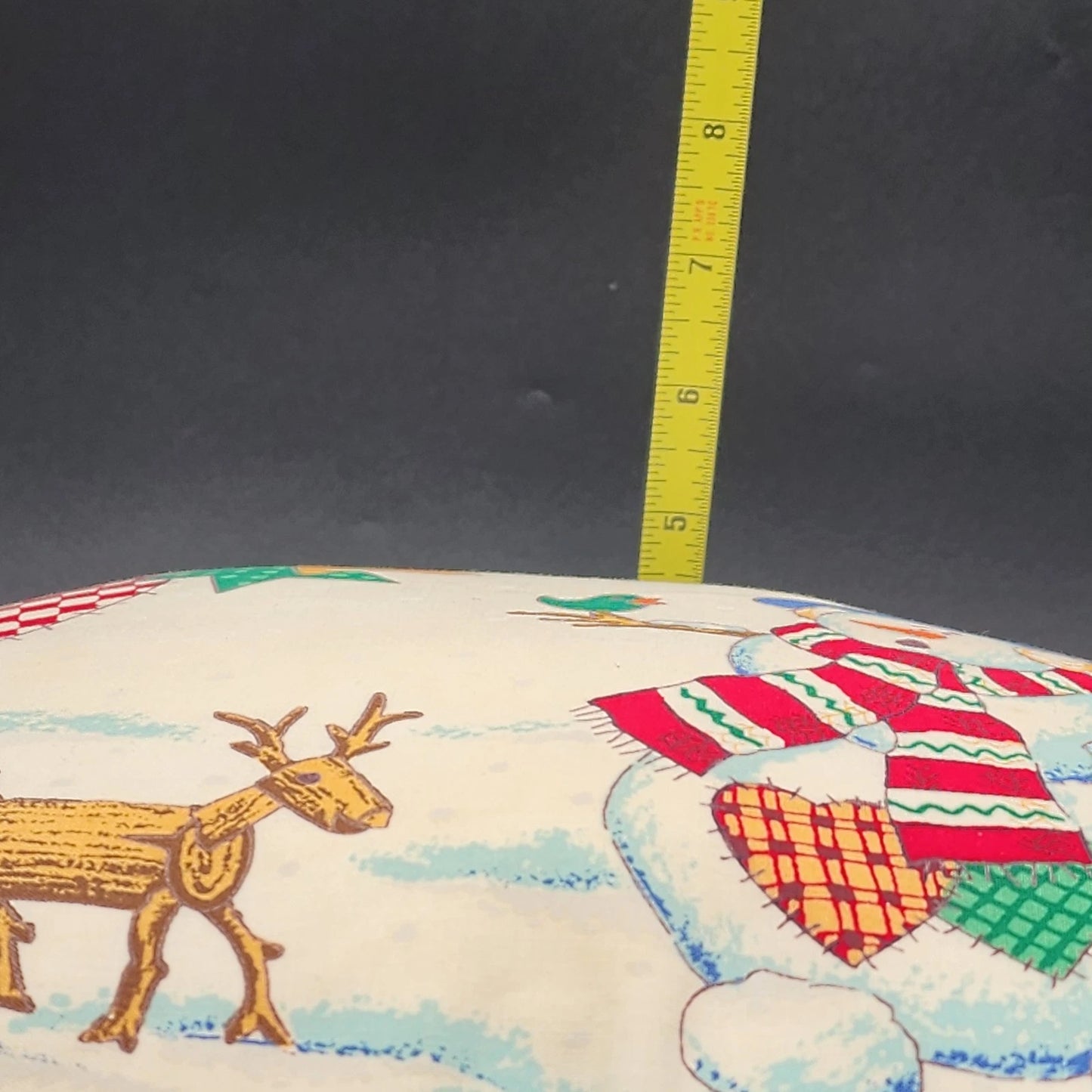 2 Snowmen Christmas Throw Pillows 3 Fun Scenes 16" x 12" Snowmen Stars & Birds