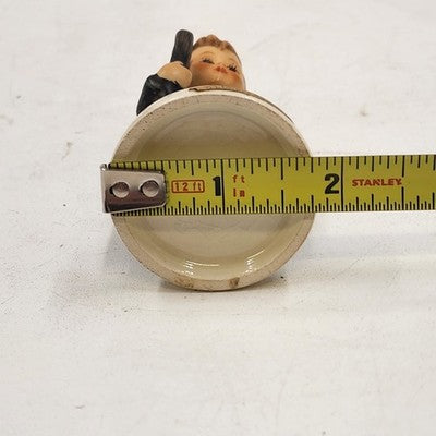 Goebel Hummel Chimney Sweep #12 TMK 2 2/0 Crazing Present 4" 1950's W Germany