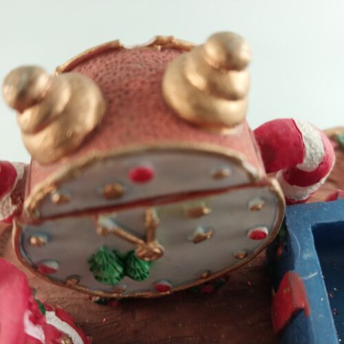 The Christmas Collectibles Fireplace Clock Wrapped Gifts Teapot By Seymour Mann