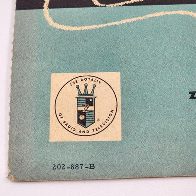 1952 Zenith TV Manual Original New World Entertainment How to Operate