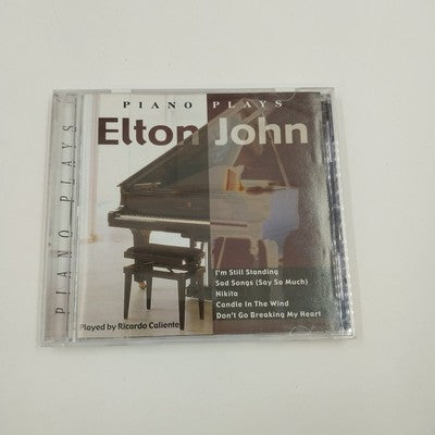 Set 4 Pop CDs with Kenny Loggins Johnny Mathis Elton John Caliente's Piano Play