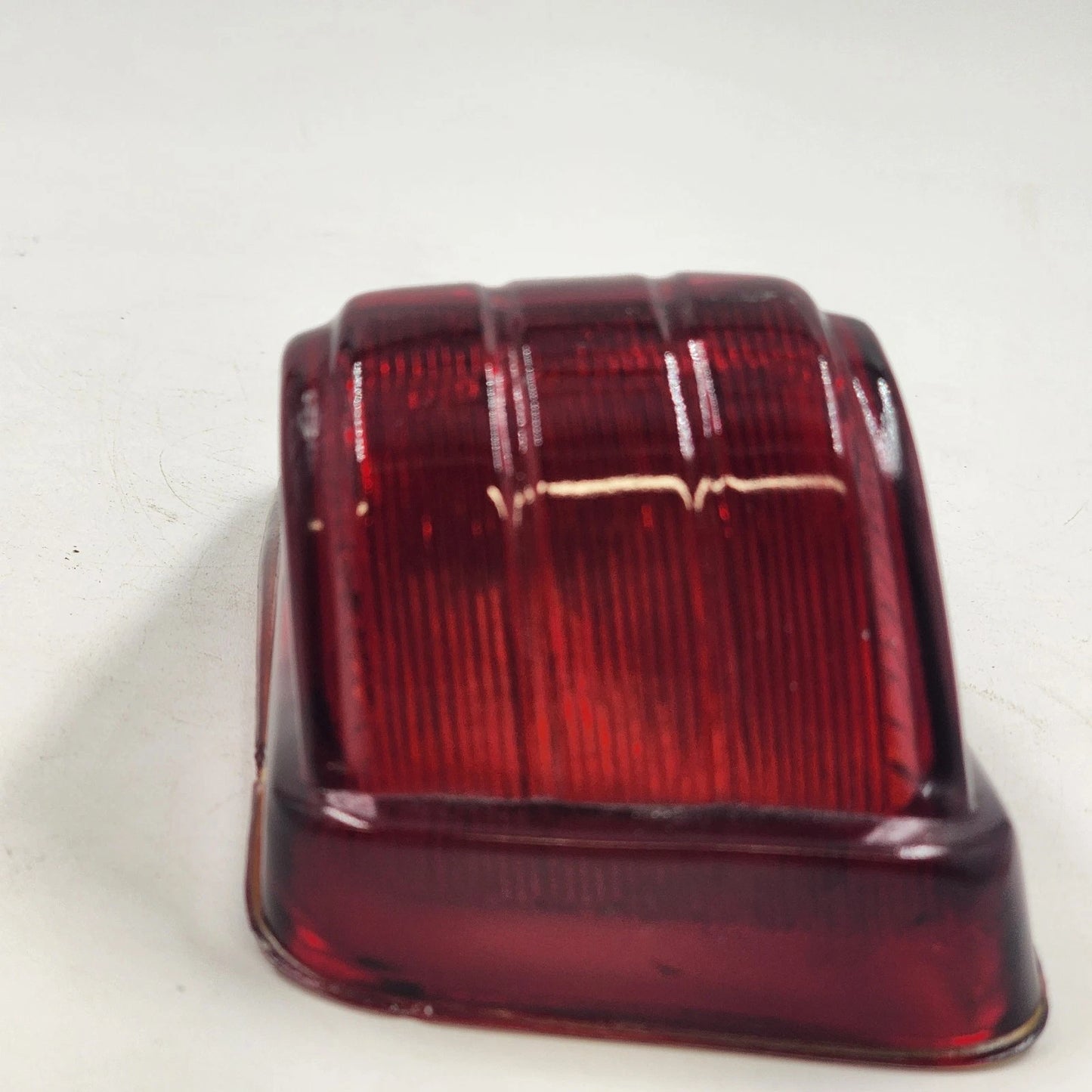 Desoto S-11 Drivers Side Red Glass Tail Light Lens 1946 47 48 DEHY CB-13757