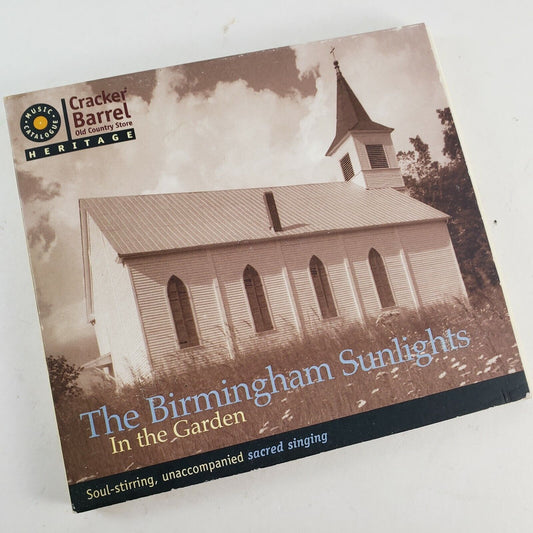 In The Garden CD 2002 Birmingham Sunlights Gospel Cracker Barrel