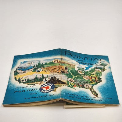 1955 Pontiac Owner's Guide Manual Star Chief Chieftain Wagon Original