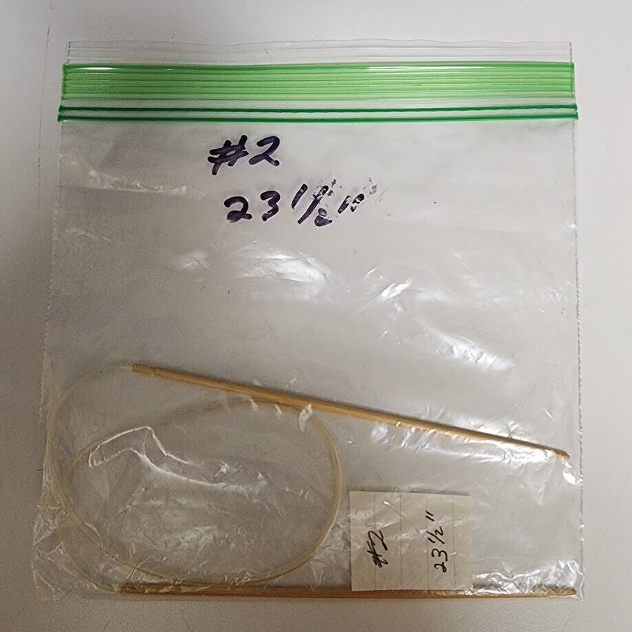 Circular Knitting Needle Bamboo Plastic Metal Size 0 - Size 7 Length 16" - 32"