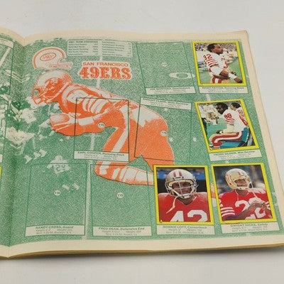 1982 Topps Football Sticker Album Vintage 64/289 Stickers 22% Filled NFL Players