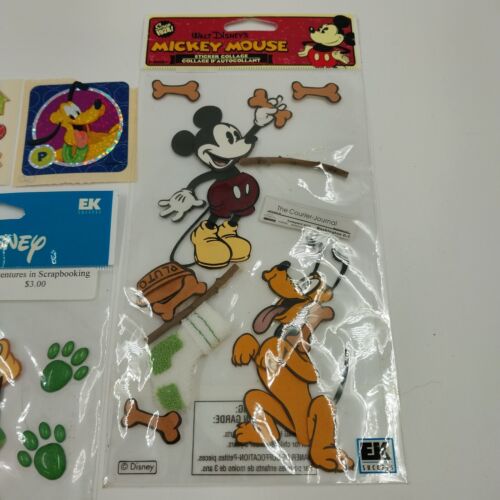 Disney Characters Stamp Book Stickers Mickey Minnie Donald Dumbo Scrapbooking