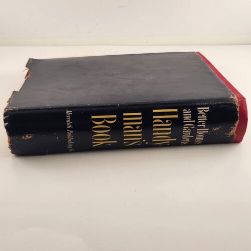 Better Homes Gardens Handyman's Book 1957 Ring Bound Binder Hardcover Vintage