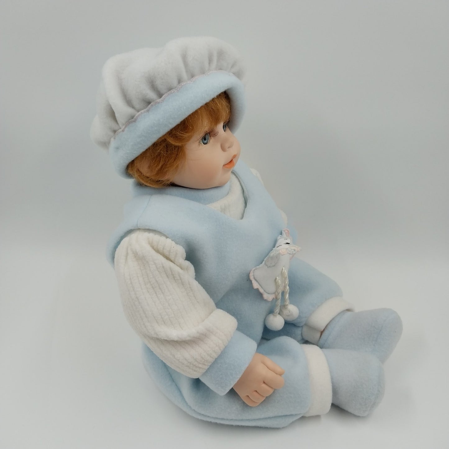 Emerald Vinyl Original Rich By Nina Doll Blue White Outfit Exclusive