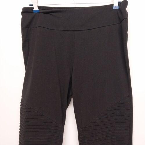 Altra Flirt and Muk Uks Black and Grey Leggings Lined Stretched Size Large - Med