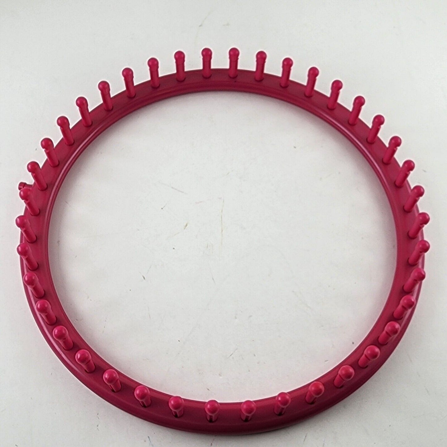 Knitting Loom Single Round or Rectangle Various Sizes & Colors with Peg Pins