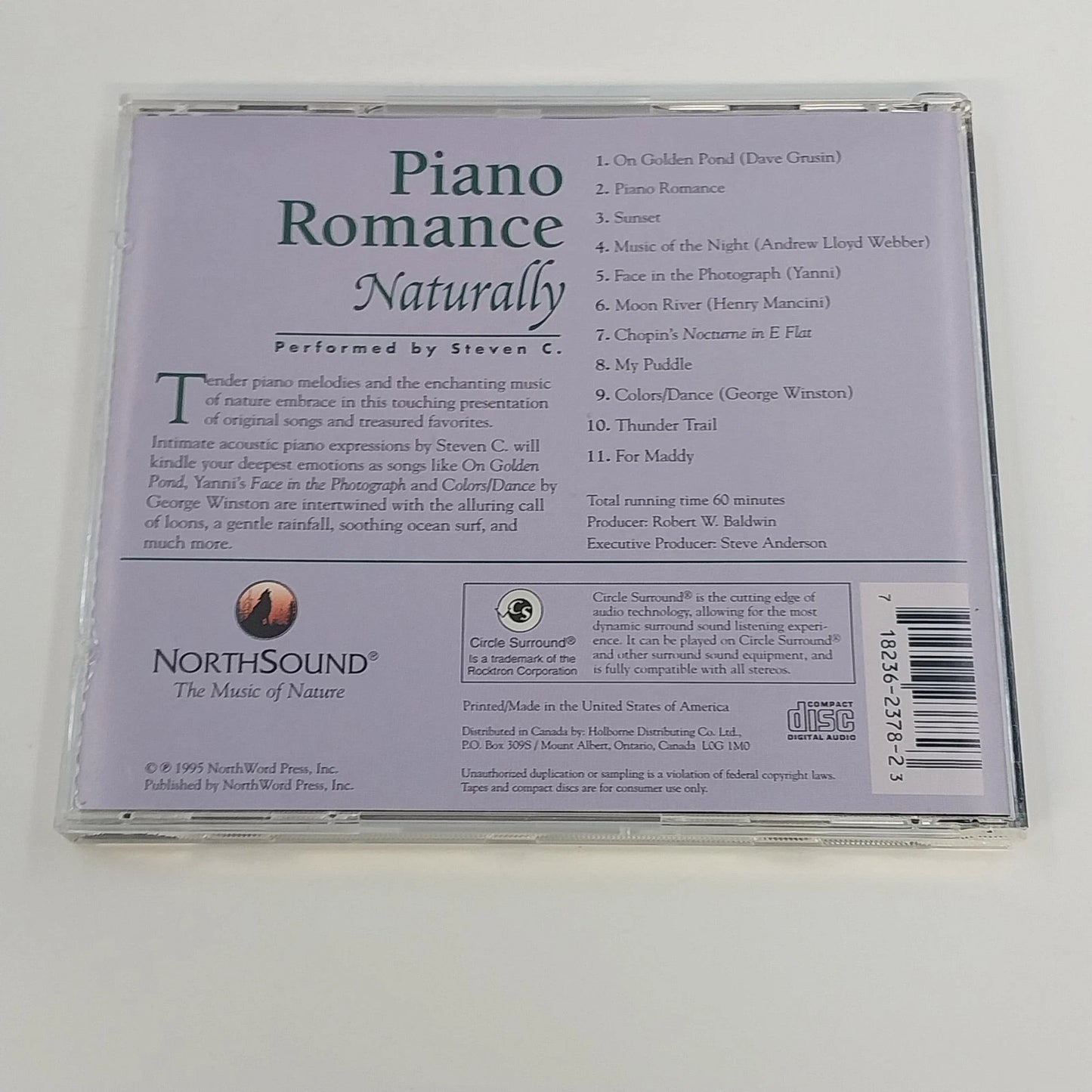 NorthSound Nature 5 CD Lot Jazz Wolf Loon Piano Romance Natural Guitar 1990s