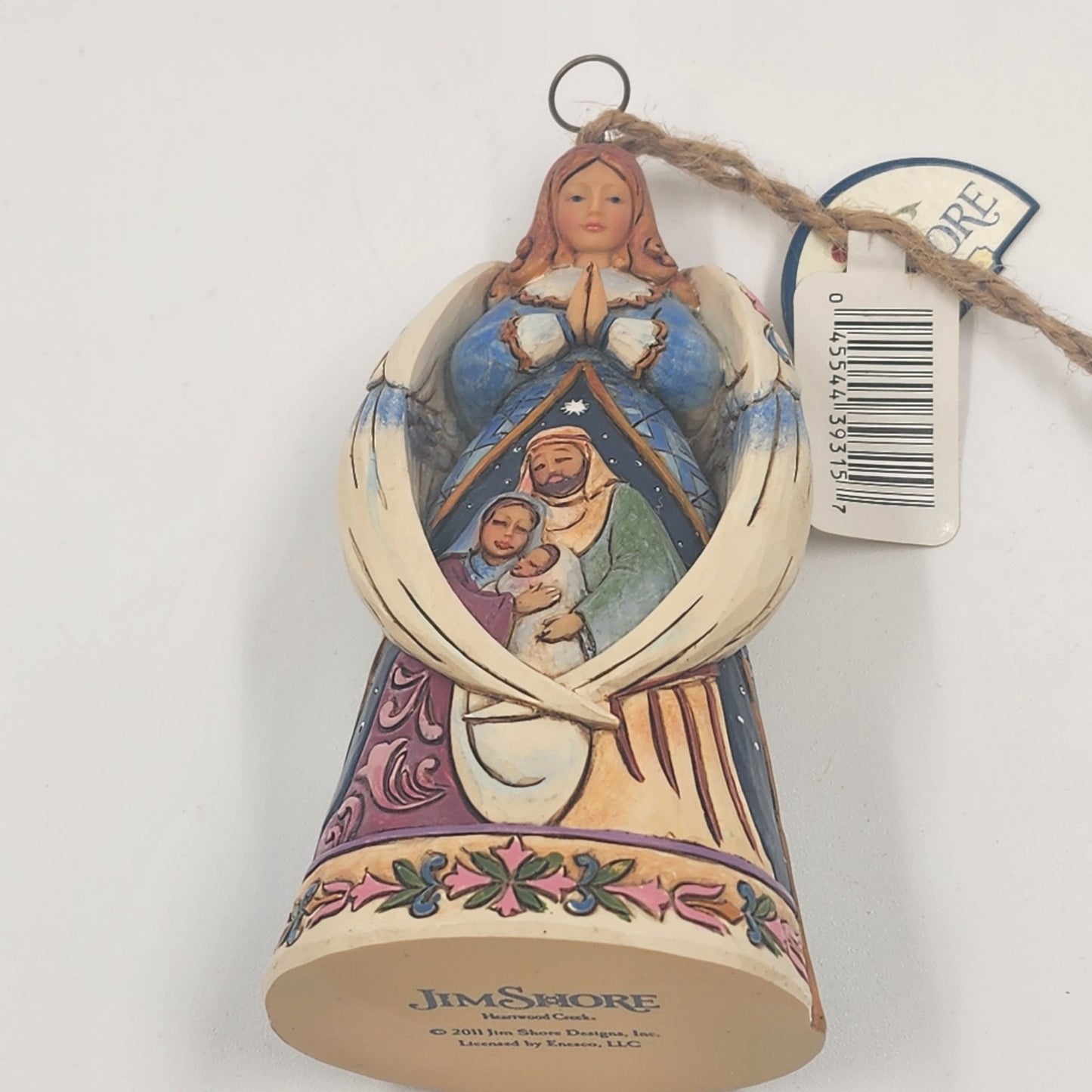 Jim Shore Ornament OUR SAVIOR IS BORN Heartwood Creek Christmas Angel 2011