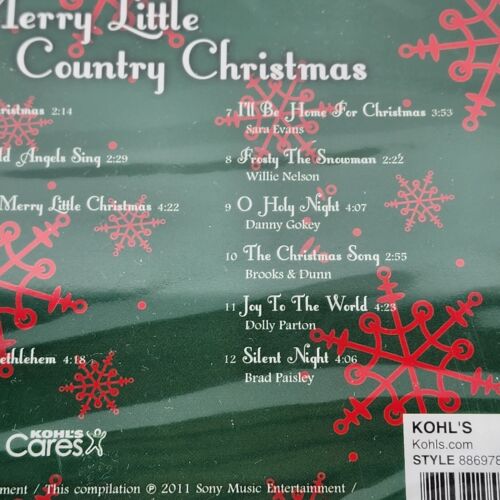 Have Yourself A Merry Little Country Christmas by Various Artists CD 2011 Sealed