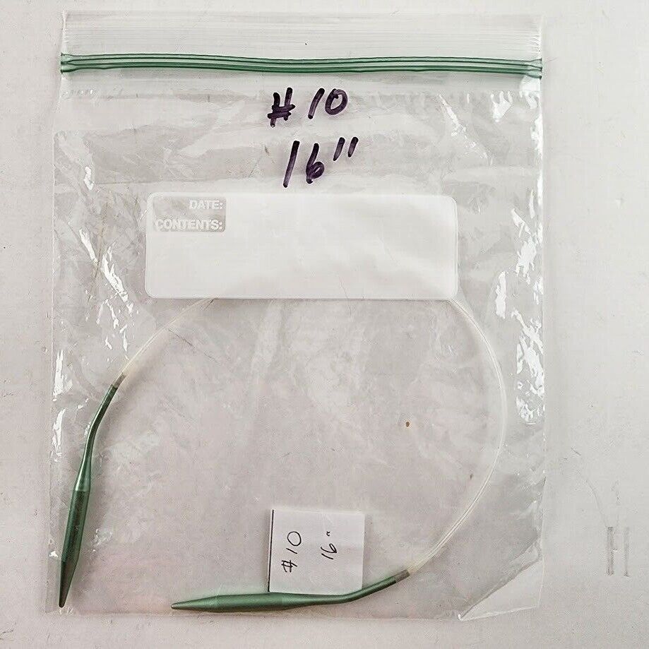 Circular Knitting Needle Bamboo Plastic Metal Size 8 - Size 15 Length 16" - 32"