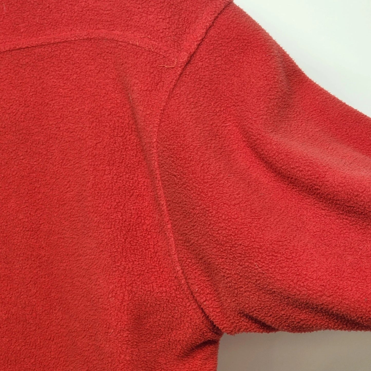 Marlboro Reversible Fleece Pullover Red & Black Plaid Men’s XL Half Zip 90s