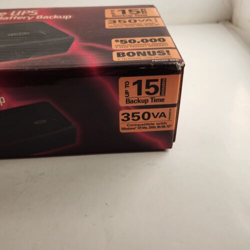 Belkin Home Office UPS Emergency Battery Backup 350VA Open Box NOS