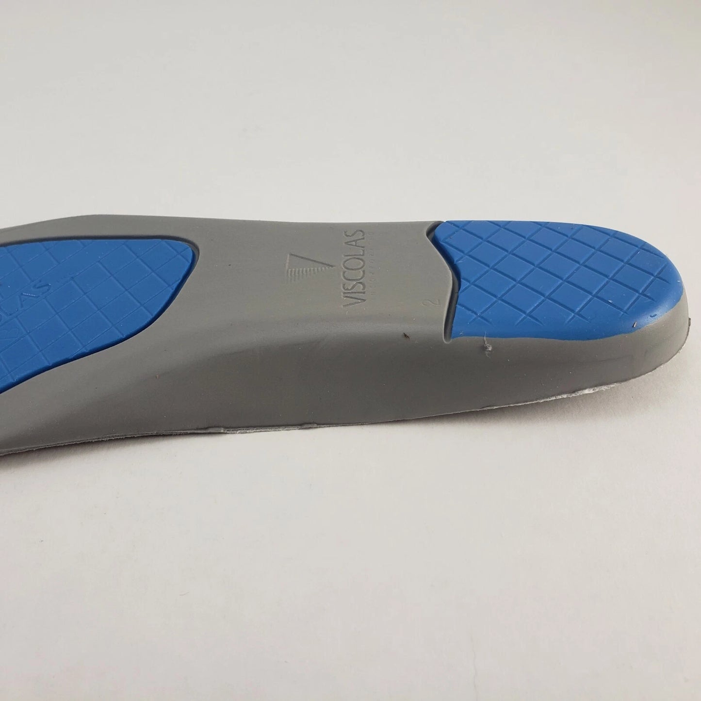 Impacto Viscolas Anti-Fatigue Insoles Gel Heel & Arch Support Men’s Size 5–7 NOS