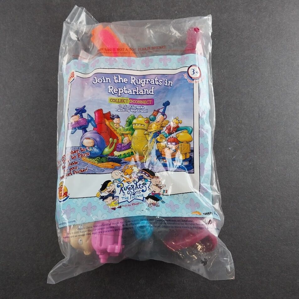Burger King Vintage Toys of Various Sources Sealed Items Around 2000