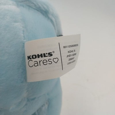 Dr Seuss Horton Hears A Who Elephant Plush 11” Kohls Cares Blue Stuffed Toy
