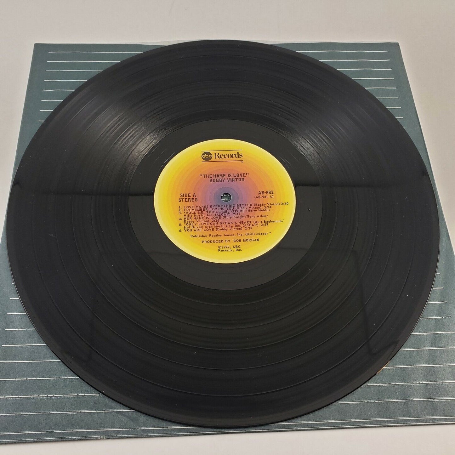 3 Bobby Vinton Vinyl LPs Santa Must Be Polish HEART OF HEARTS The Name is Love