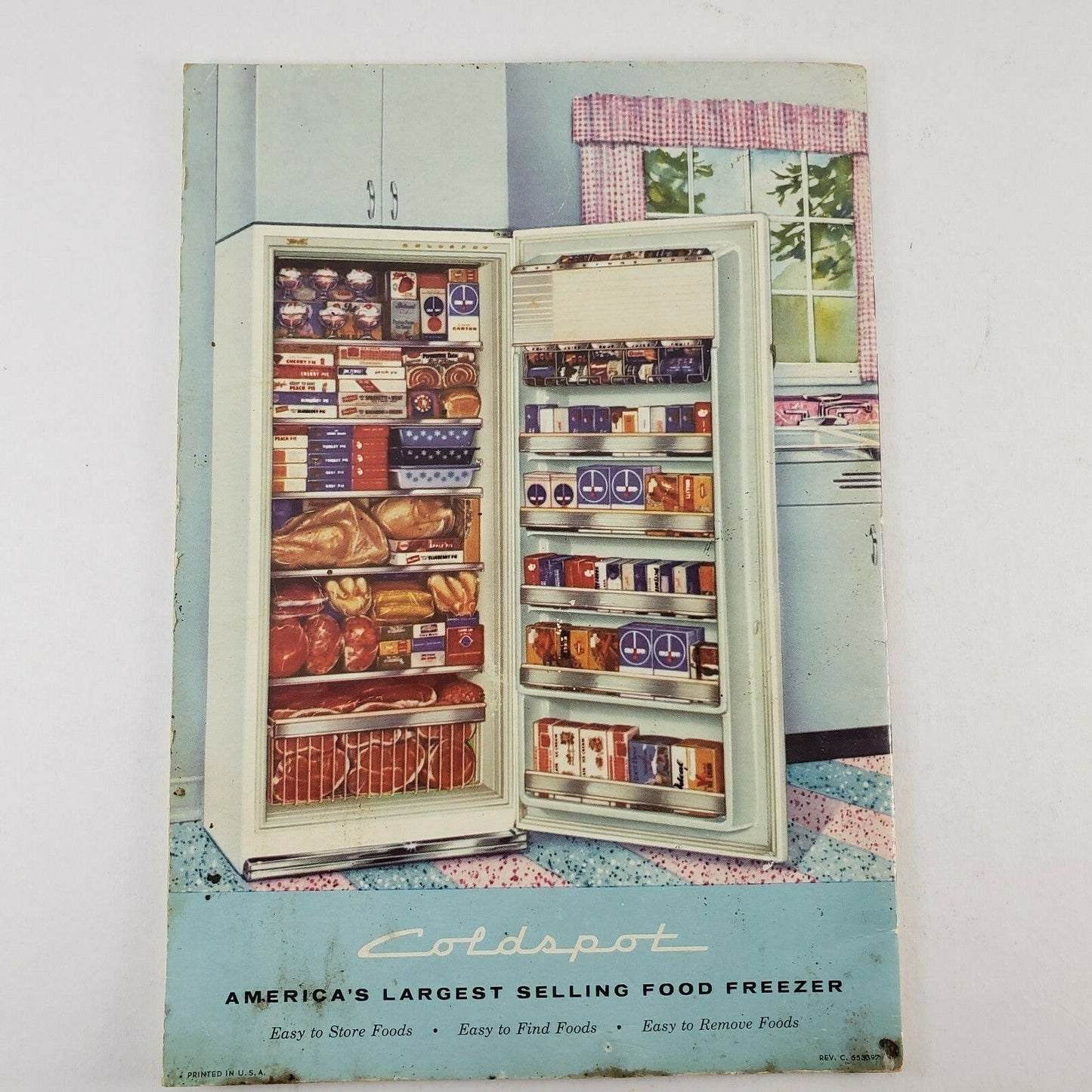 How To Prepare Foods For Freezing Manual 1959 Sears Coldspot Freezer 13th Editio