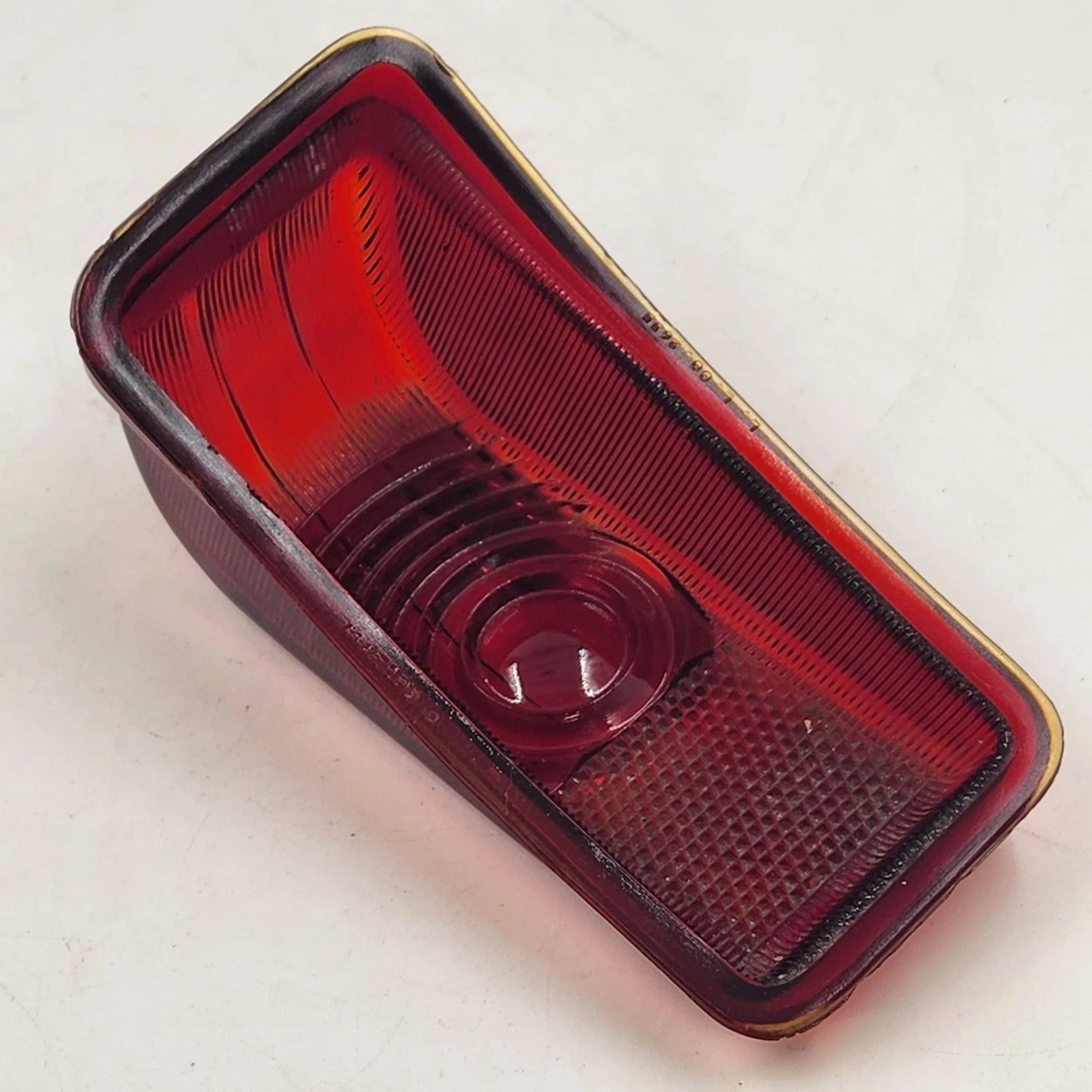 Desoto S-11 Drivers Side Red Glass Tail Light Lens 1946 47 48 DEHY CB-13757