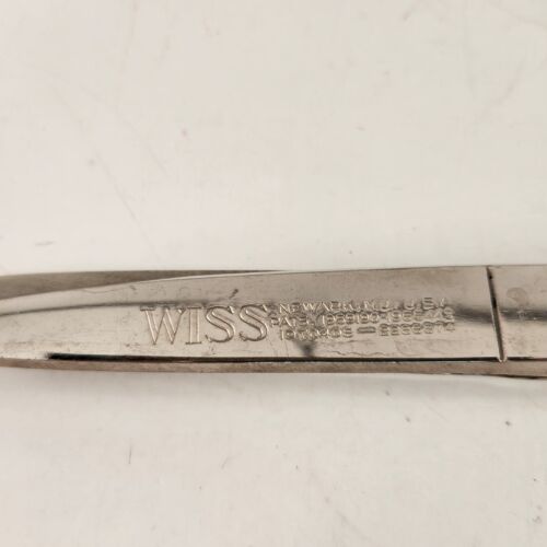 Wiss Pinking Shears Sewing Scissors Model CB9 Original Box 9" Long Vintage