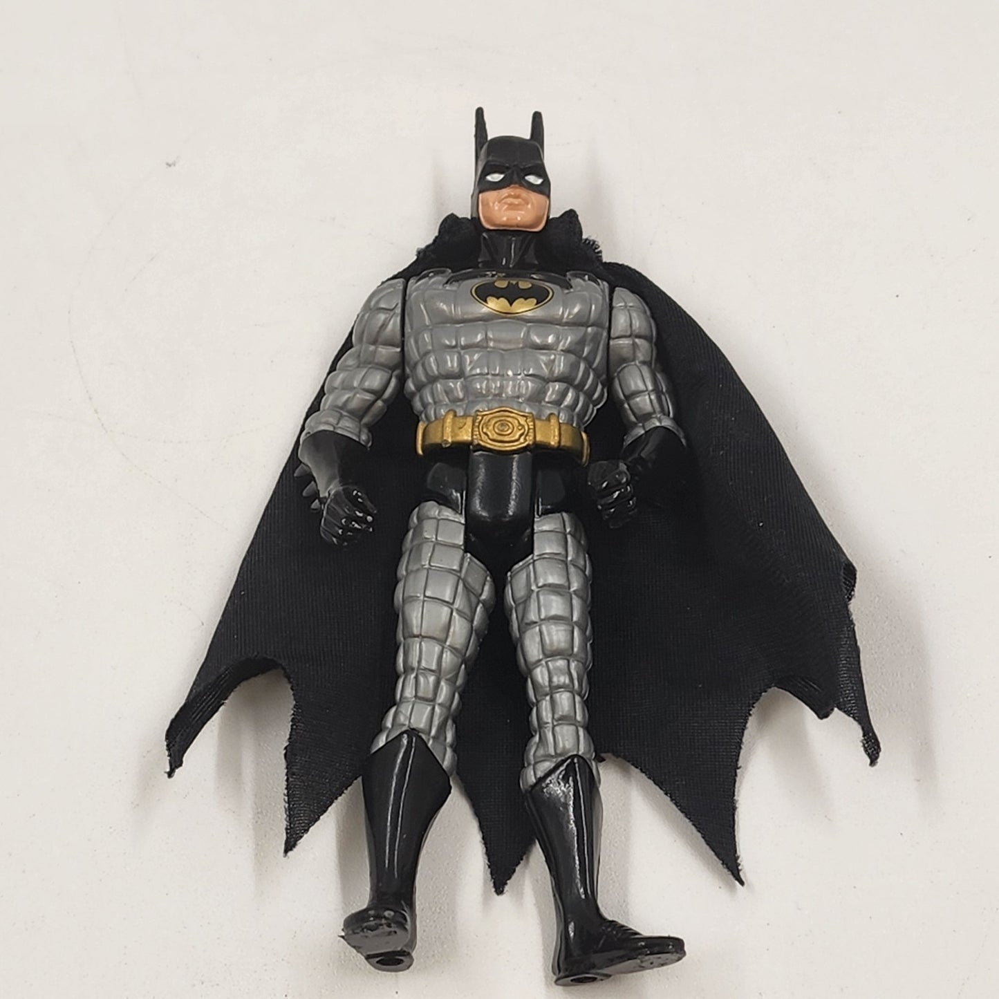 KENNER BATMAN Returns Laser Batman Action Figure w/ Cape Silver Suit 1992