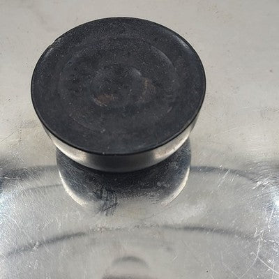 Replacement Stainless Steel Lid Cover 9" For Revere Ware Pan & Pot w Black Knobs