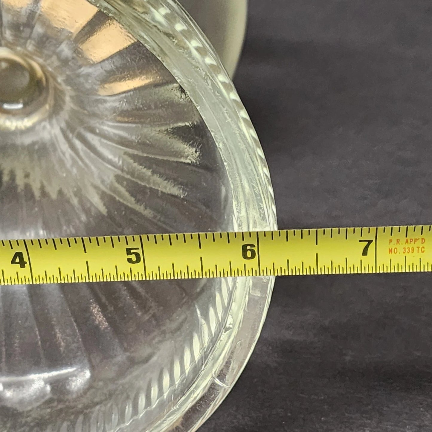 Hurricane Kerosene Oil Lamp Plume Atwood Eagle Clear Glass Chimney 19.75"h Vtg