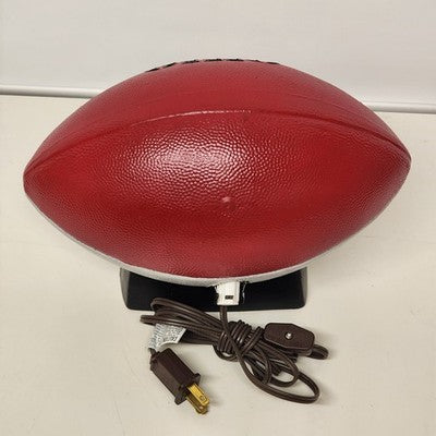 Ohio State Ceramic Football Lamp Nightlight Tested Works Vtg Fun Decor Design