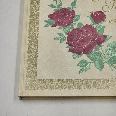 Treasured Thoughts For Today Tomorrow and Always a Hallmark Book 10.5" 1974 USA