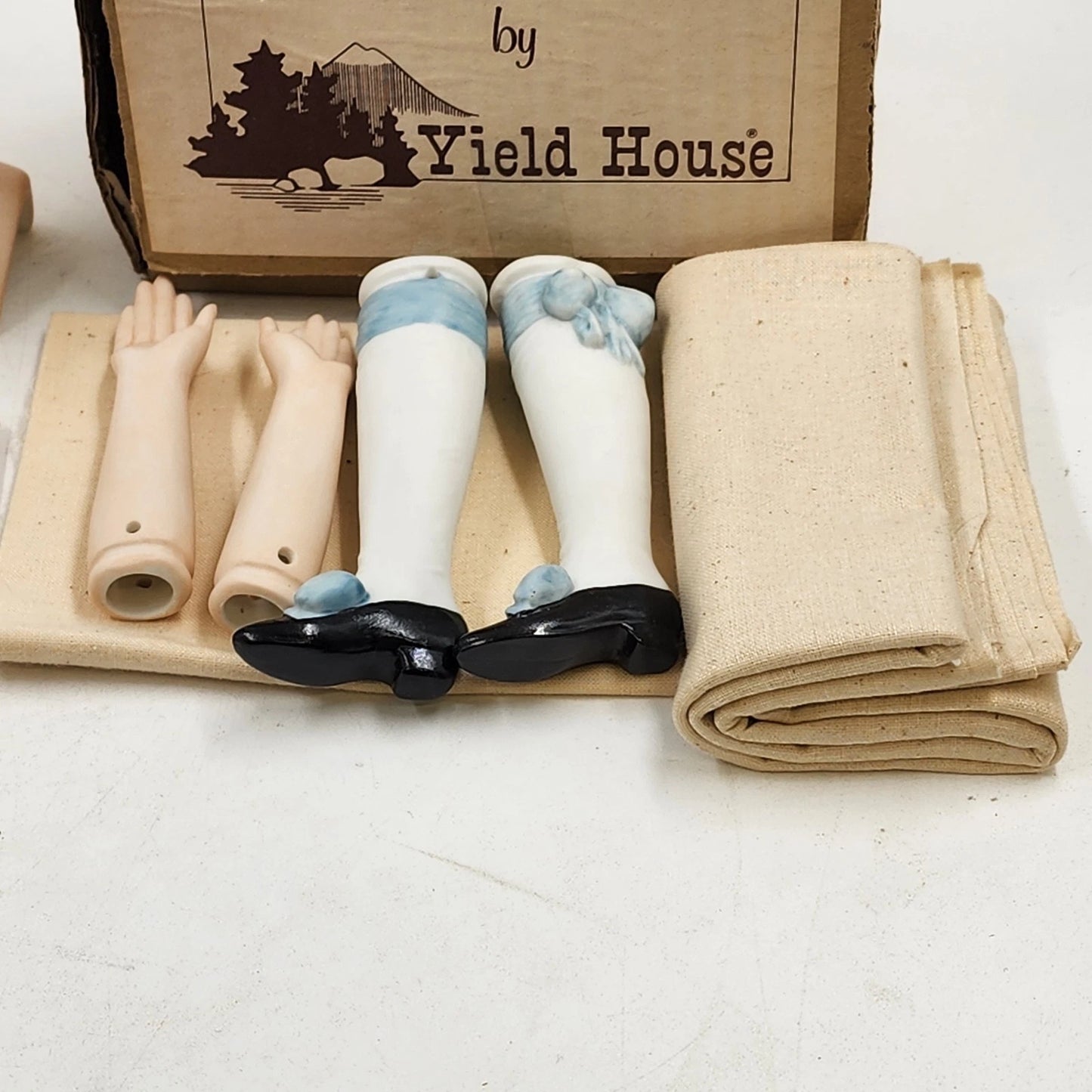 Blue Boy by Thomas Gainsborough Bisque Doll Kit Yield House w Body Parts Pattern