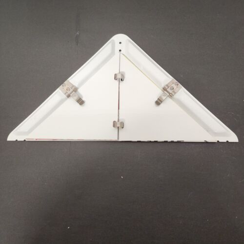 8 Legend DOT Placard Sign Aluminum Self Contained Split Panel for Roll-up Doors